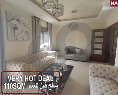 Very Hot Deal + 110sqm- Tripoli Dam w Farez/ضم و فرز REF#NA119366