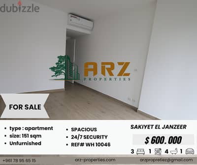 NEW APARTMENT FOR SALE IN SAKIYET AL JANZIR