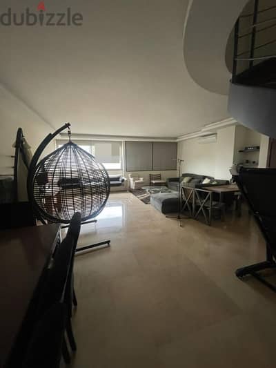 DUPLEX FOR SALE IN MANSOURIEHمنصورية PRIME(200SQ)3 BEDS,(MA-384)