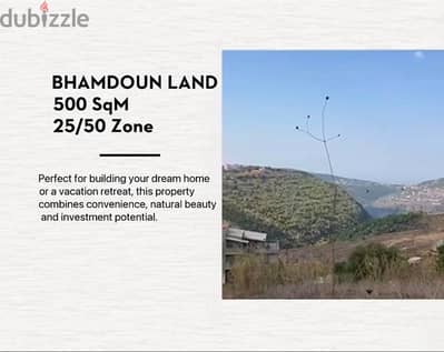 Prime Location Land In Bhamdoun Ref#JJ20225