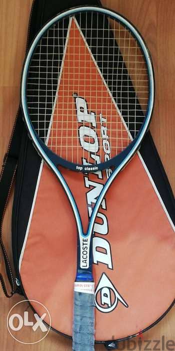 Lacoste unique tennis racket special made 6