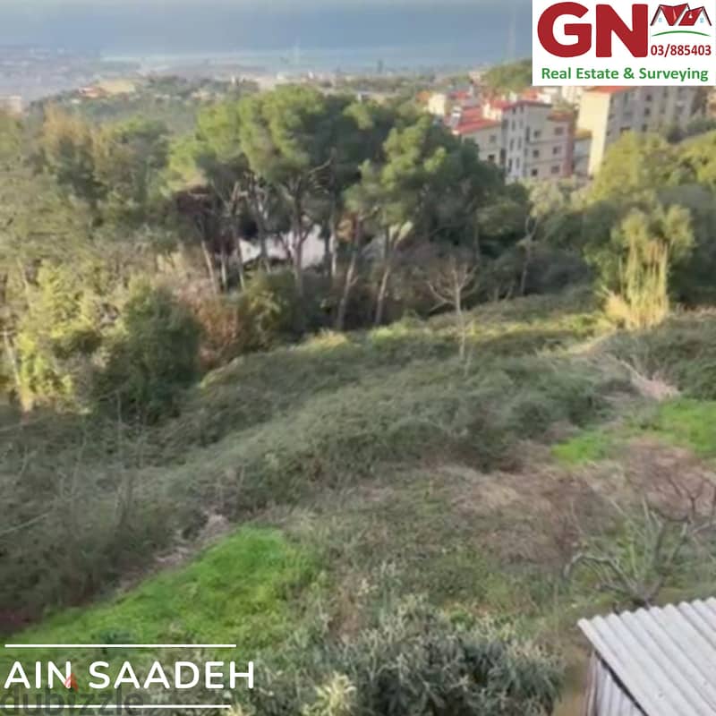 Land For Sale In Ain Saadeh, Metn ارض للبيع في عين سعاده, المتن 2