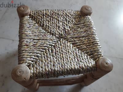 Chair كرسي خشب صغيرة