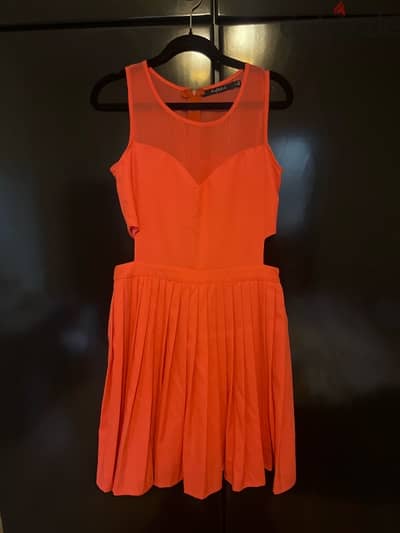 NEW gorgeous orange-red dress