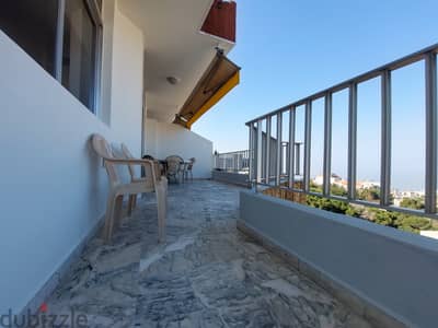 180 SQM Furnished Apartment in Dik El Mehdi, Metn with Sea View