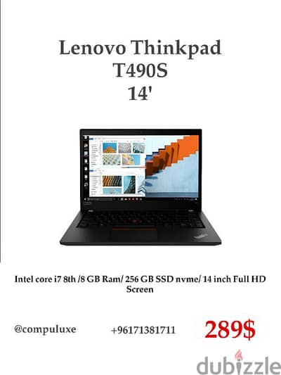 Lenovo T490s