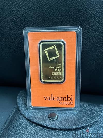 valcambi Suisse Gold Ounse In Special Nb 46 46 46