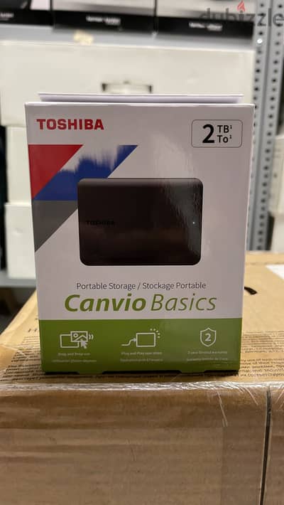 Toshiba canvio basics hard disk 2TB