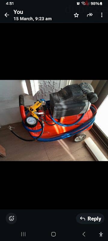 50 liters air compressor