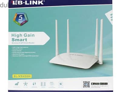 lb link 4 antenna router in very good condition