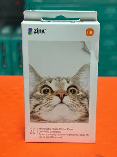 Mi portable photo printer paper  (20 sheet) Great & Last offer