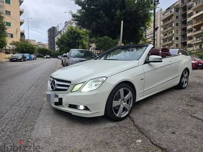 Mercedes-Benz E200 2010 cabriolet