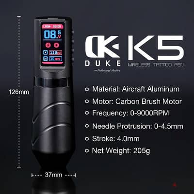 Duke k5 tattoo machine