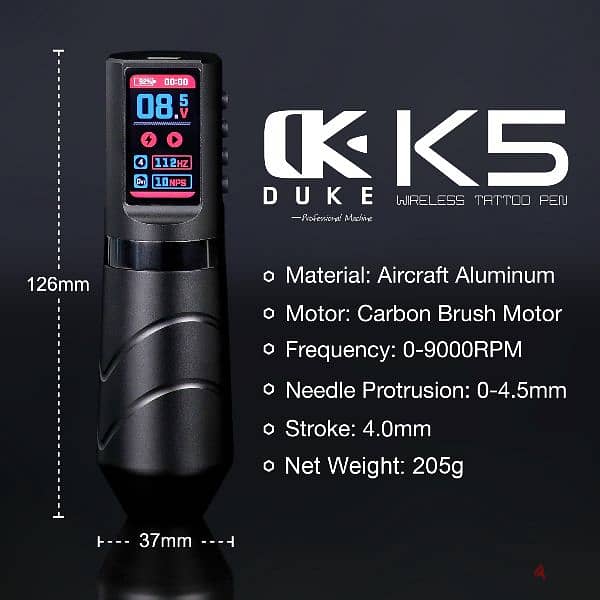 Duke k5 tattoo machine 0