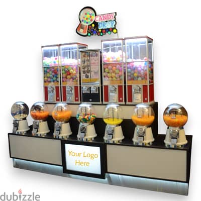 CANDY DROP CD124 - Coin Operated Vending Machine