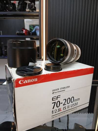 canon lens 70-200mm f2.8 IS II L