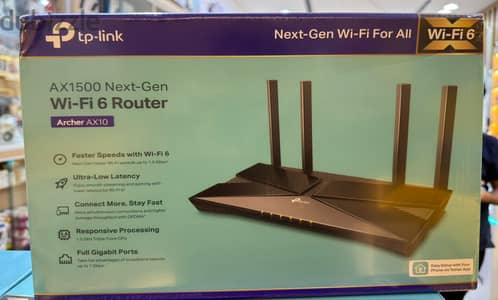 TP-Link Archer Ax10 Ax1500 wi-fi 6 router Great & Last offer