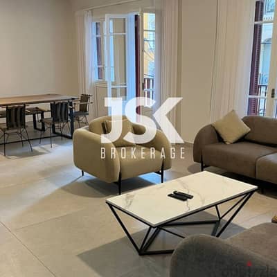 L17196 - Furnished Apartment For Rent in Achrafieh, Carré D'or