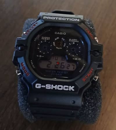 G SHOCK / CASIO / Rubber Protection Water Resist ساعة