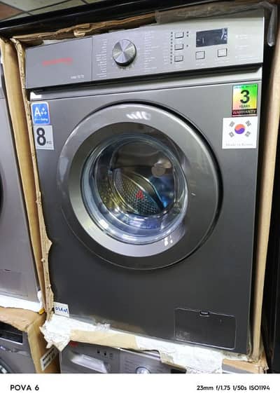 غسالة  أوتوماتيك جنرال 8 كيلو washing machine