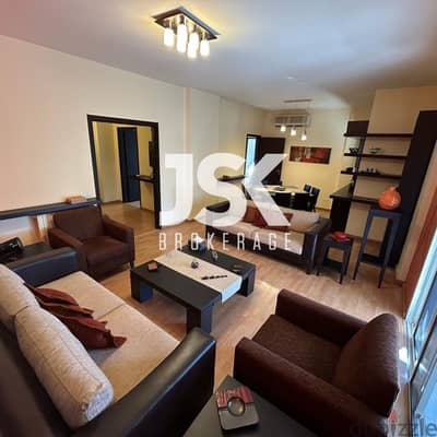 L17267 -Fully Furnished Apartment For Rent in Baabda