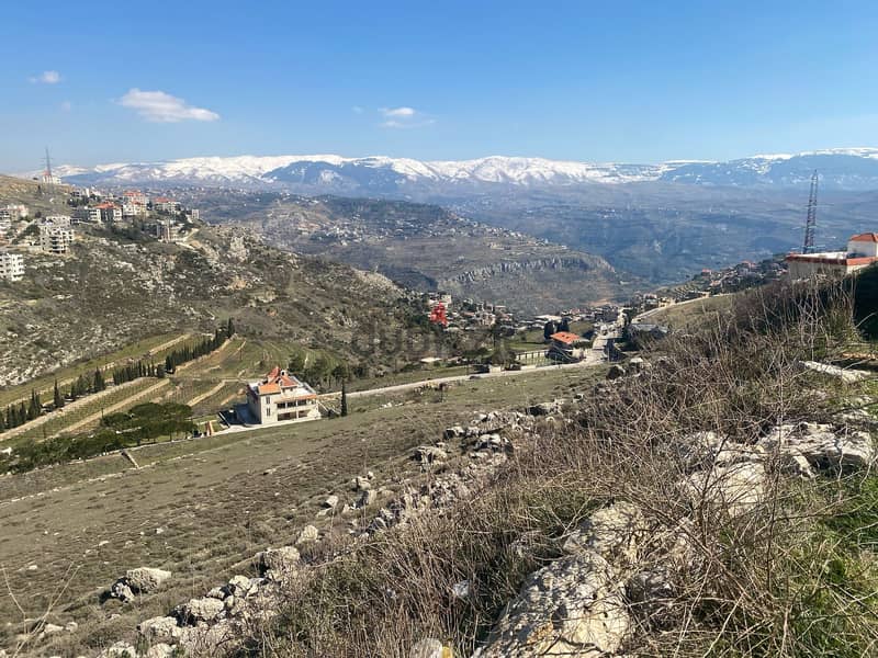 L17278 - Land For Sale in Bhamdoun With A Nice View 3