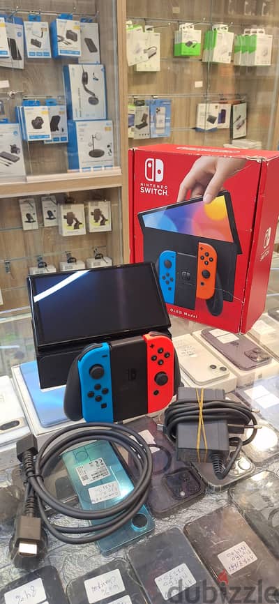 Used Nintendo Switch OLED Model black