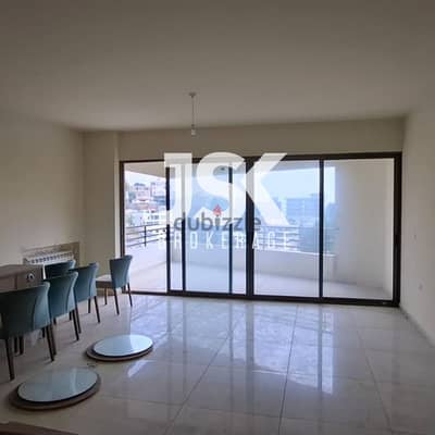 L17300 - Cozy Apartment With Great View For Sale in Nabey, El Metn