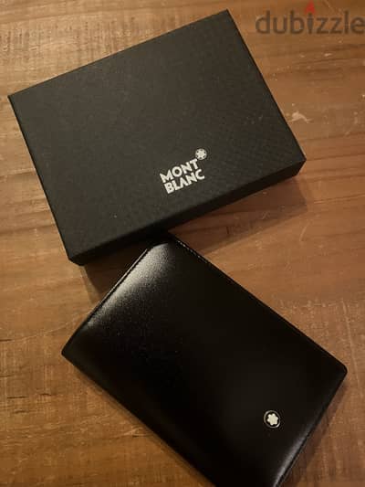 Mont Blanc Card Holder & Writing Pad