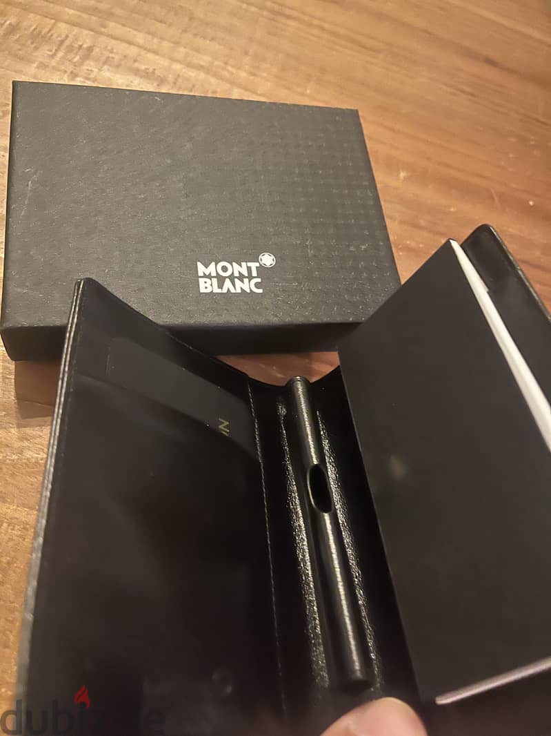 Mont Blanc Card Holder & Writing Pad 2