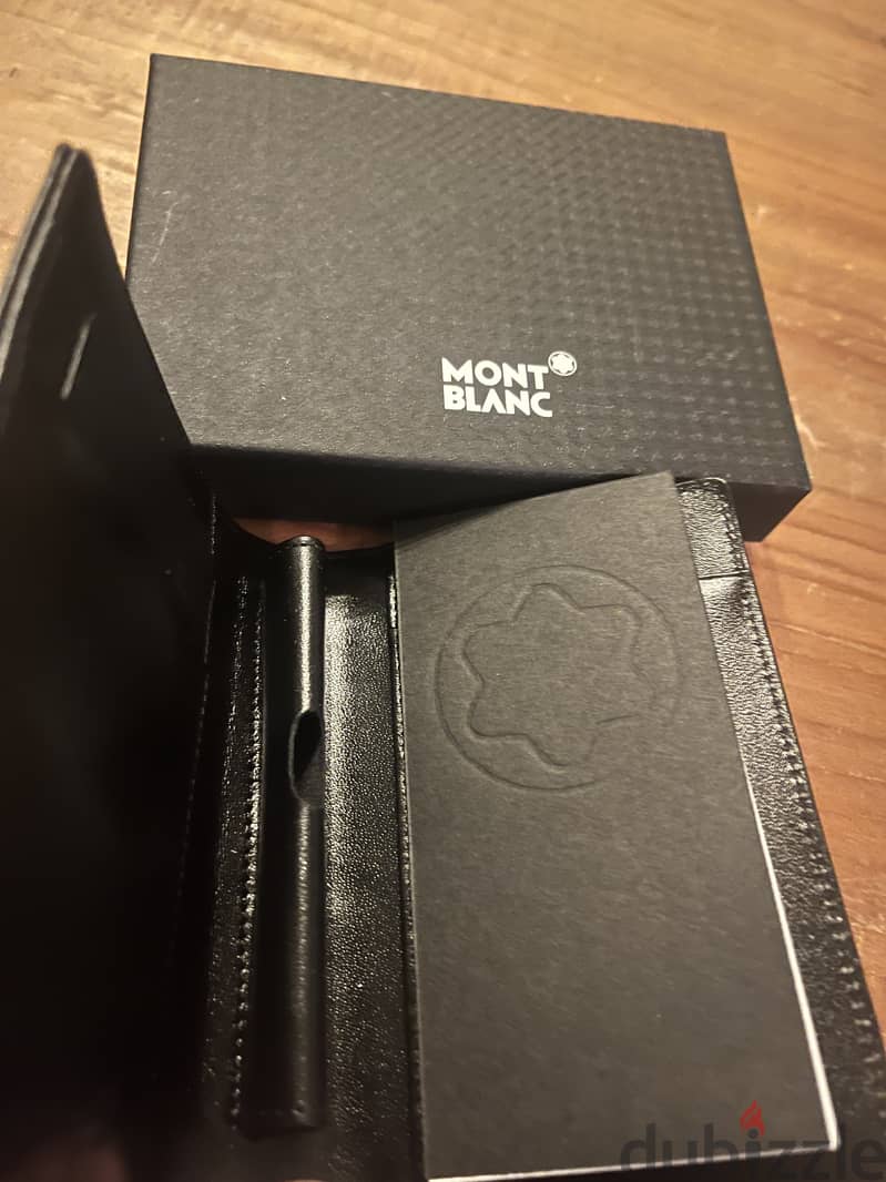 Mont Blanc Card Holder & Writing Pad 3