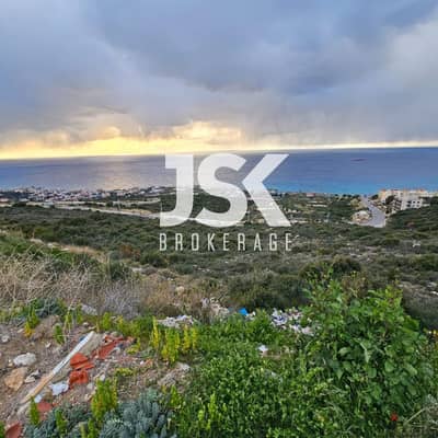 L17333 - Land With Panoramic Seaview For Sale In Edde-Batroun