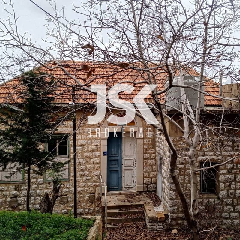 L17336 - Traditional Old House with Land For Sale in Beit Chabeb 0