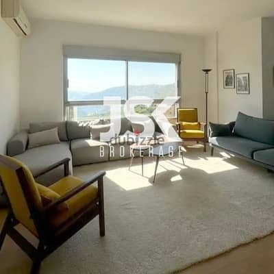 L17350 - Apartment with Amazing Mountain View For Sale in Broumana