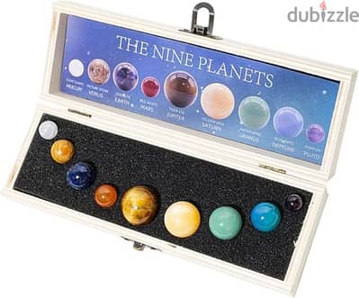 Mother's day gift of gem stones set as the planets