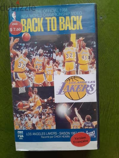 Back to Back: Los Angeles Lakers 1987-88 Championship Season (VHS)