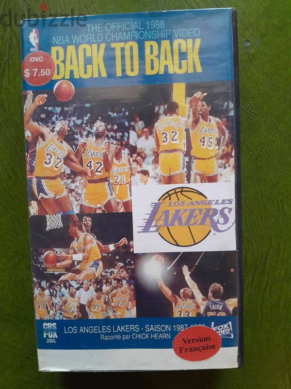 Back to Back: Los Angeles Lakers 1987-88 Championship Season (VHS) 0