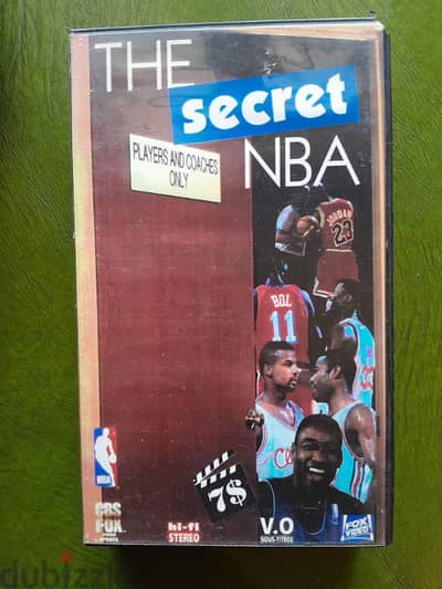 SECRET NBA vhs Rare