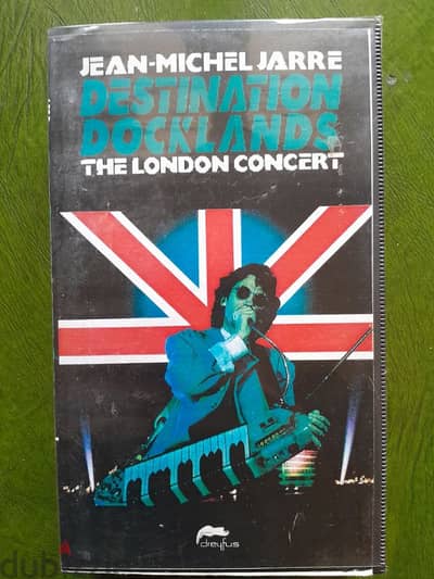 Jean Michel Jarre - Destination Docklands vhs LONDON concert