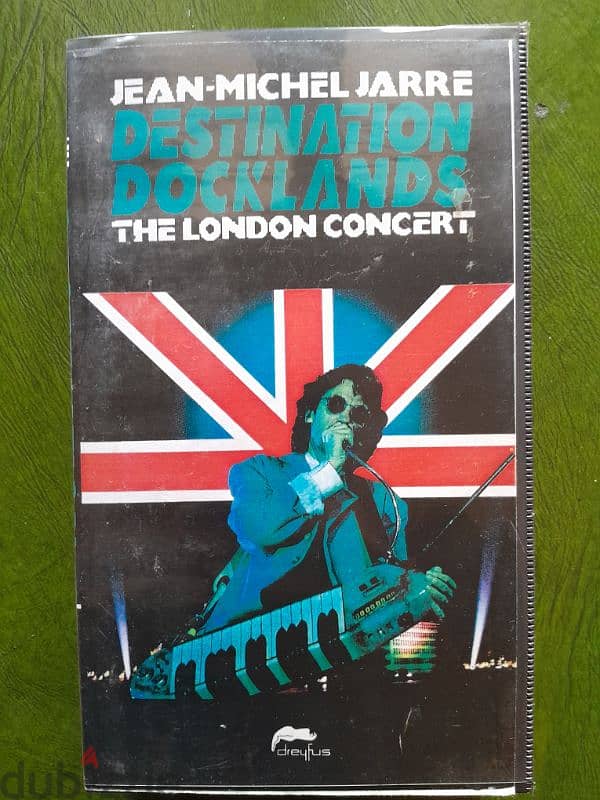 Jean Michel Jarre - Destination Docklands vhs LONDON concert 0