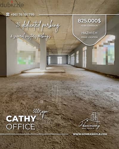 Catchy Spacious Office in Hazmiyeh| Damascus road| Prime Location