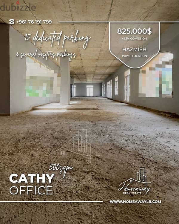 Catchy Spacious Office in Hazmiyeh| Damascus road| Prime Location 0