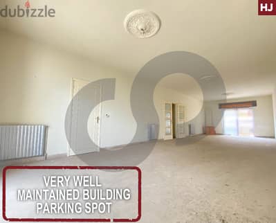 Very well maintained building- Parking spot-  achrafieh REF#HJ119395