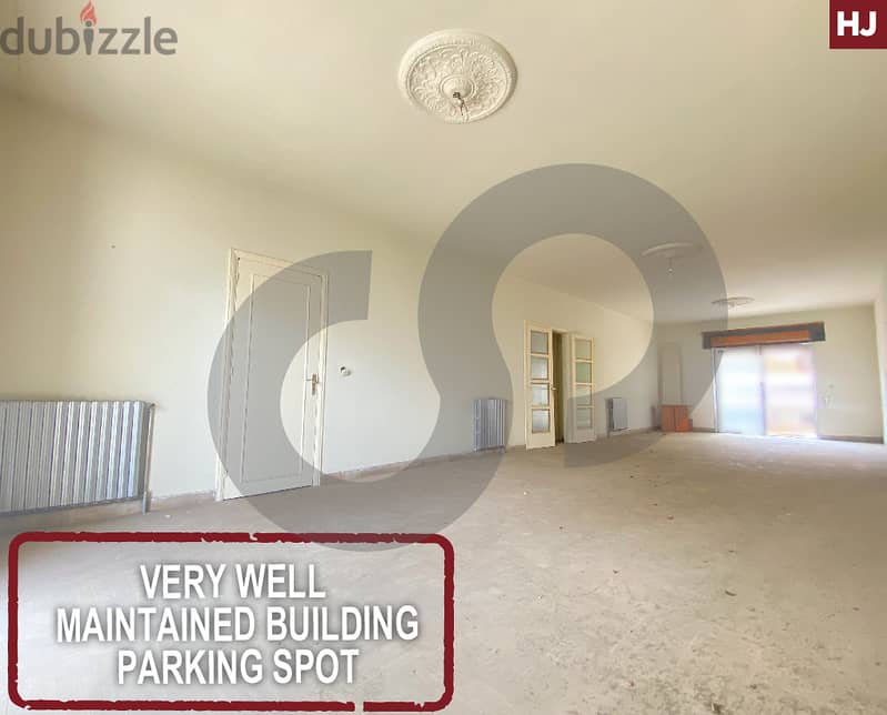 Very well maintained building- Parking spot-  achrafieh REF#HJ119395 0