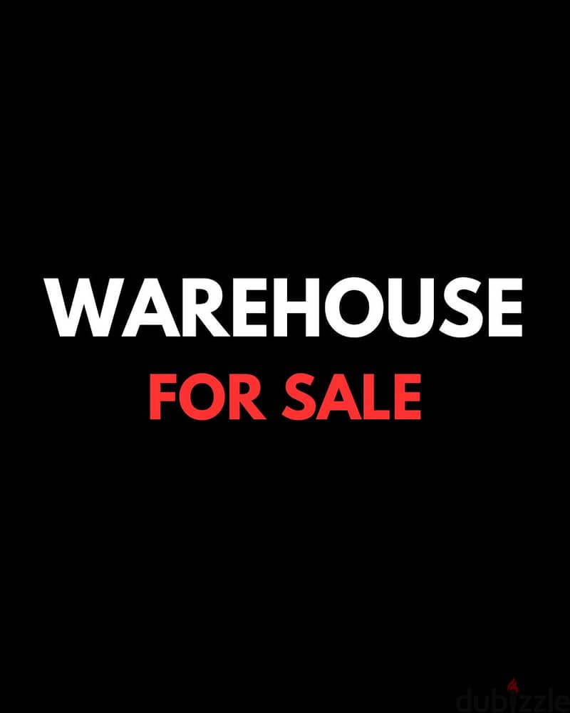 Warehouse for sale in Fanar مستودع للبيع في الفنار TIR3096 0