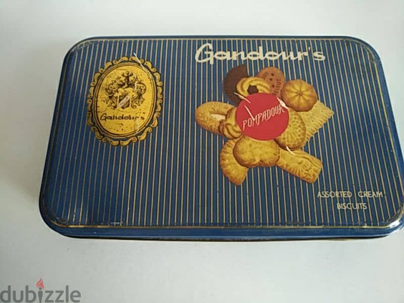 Vintage Gandour tin box - Not Netogiable 0