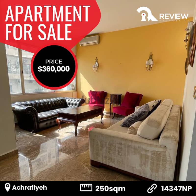 Apartment for sale in Achrafiyeh 0