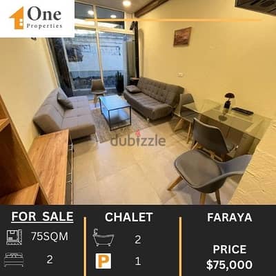 FURNISHED CHALET FOR SALE IN FARAYA- PRIME LOCATION