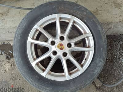 rims 18"and tires original  for porshe