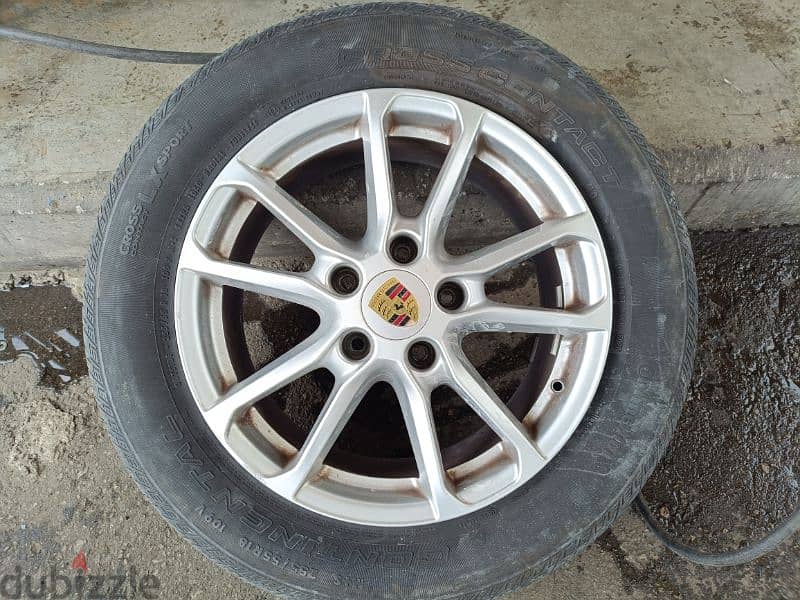 rims 18"and tires original  for porshe 0